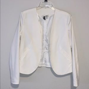 White blazer